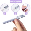 image:imageMr Pen Retractable Mechanical Eraser Pens 6 Pack Earthy Colors  LatexFree Precision Pencil Erasers for Artists Students Drawing Sketching amp DraftingIce Cream