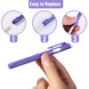 image:imageMr Pen Retractable Mechanical Eraser Pens 6 Pack Earthy Colors  LatexFree Precision Pencil Erasers for Artists Students Drawing Sketching amp DraftingTwilight