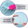 image:imageMr Pen Retractable Mechanical Eraser Pens 6 Pack Earthy Colors  LatexFree Precision Pencil Erasers for Artists Students Drawing Sketching amp DraftingBlue  Pink