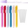 image:imageMr Pen Retractable Mechanical Eraser Pens 6 Pack Earthy Colors  LatexFree Precision Pencil Erasers for Artists Students Drawing Sketching amp DraftingIce Cream