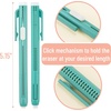 image:imageMr Pen Retractable Mechanical Eraser Pens 6 Pack Earthy Colors  LatexFree Precision Pencil Erasers for Artists Students Drawing Sketching amp DraftingCoral