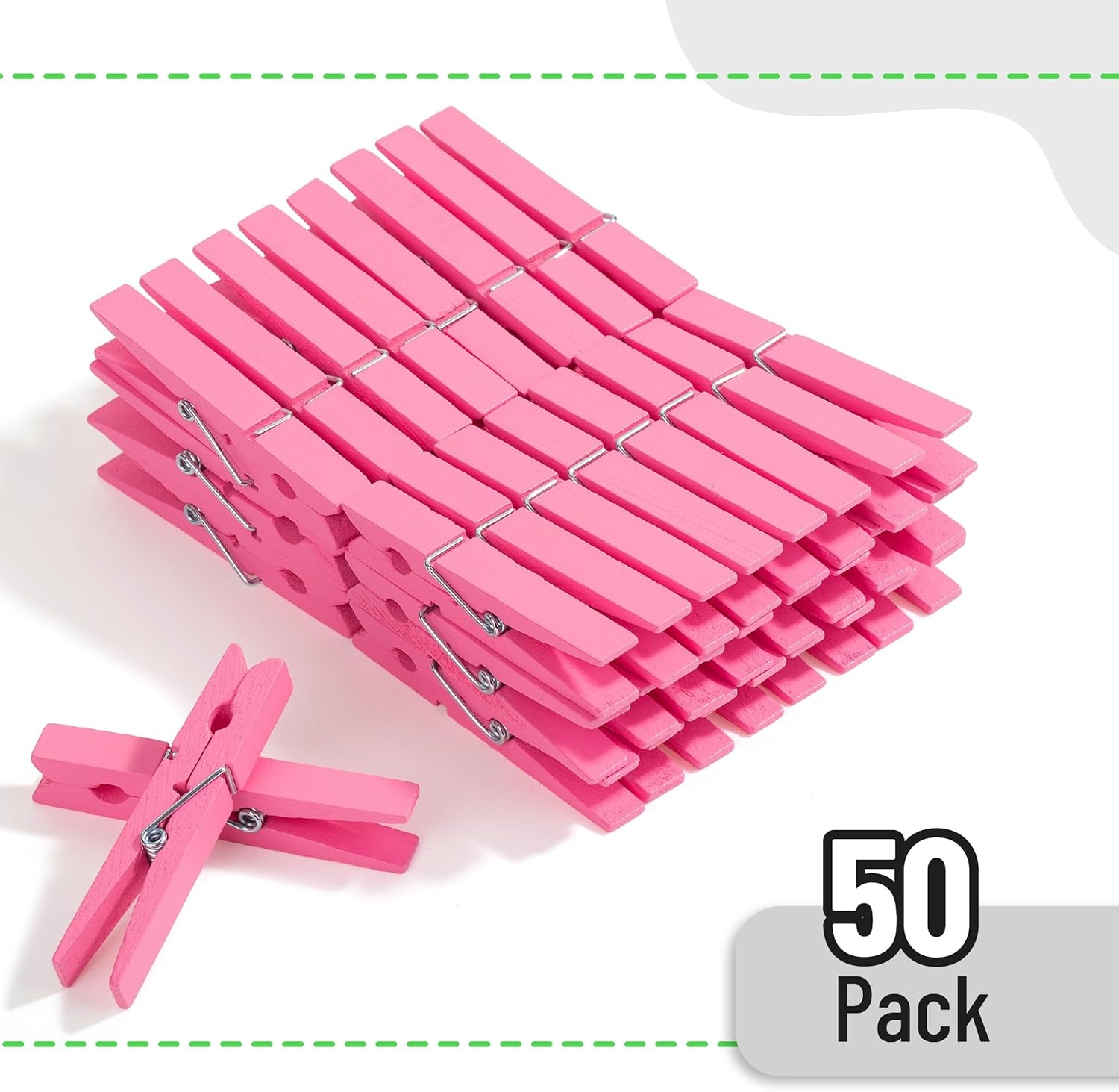image:imageMr Pen Mini Wooden Clothes Pins for Photo 1 Inch 150 Pack  Small Clothespins with 10 Meter Jute Twine for Labeling Plants Gift Tags Tiny Crafts Photo Display DecorationPink