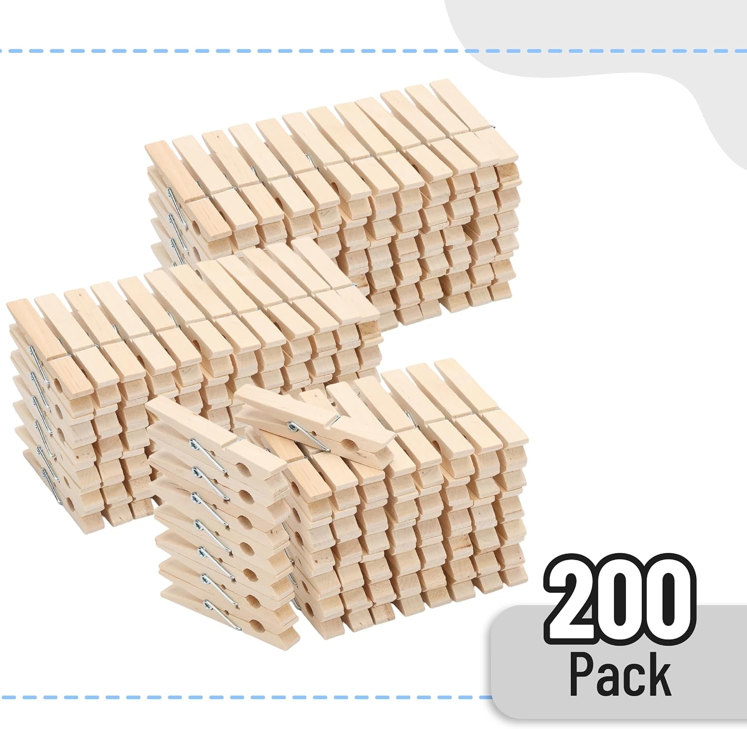 image:imageMr Pen Mini Wooden Clothes Pins for Photo 1 Inch 150 Pack  Small Clothespins with 10 Meter Jute Twine for Labeling Plants Gift Tags Tiny Crafts Photo Display DecorationWood