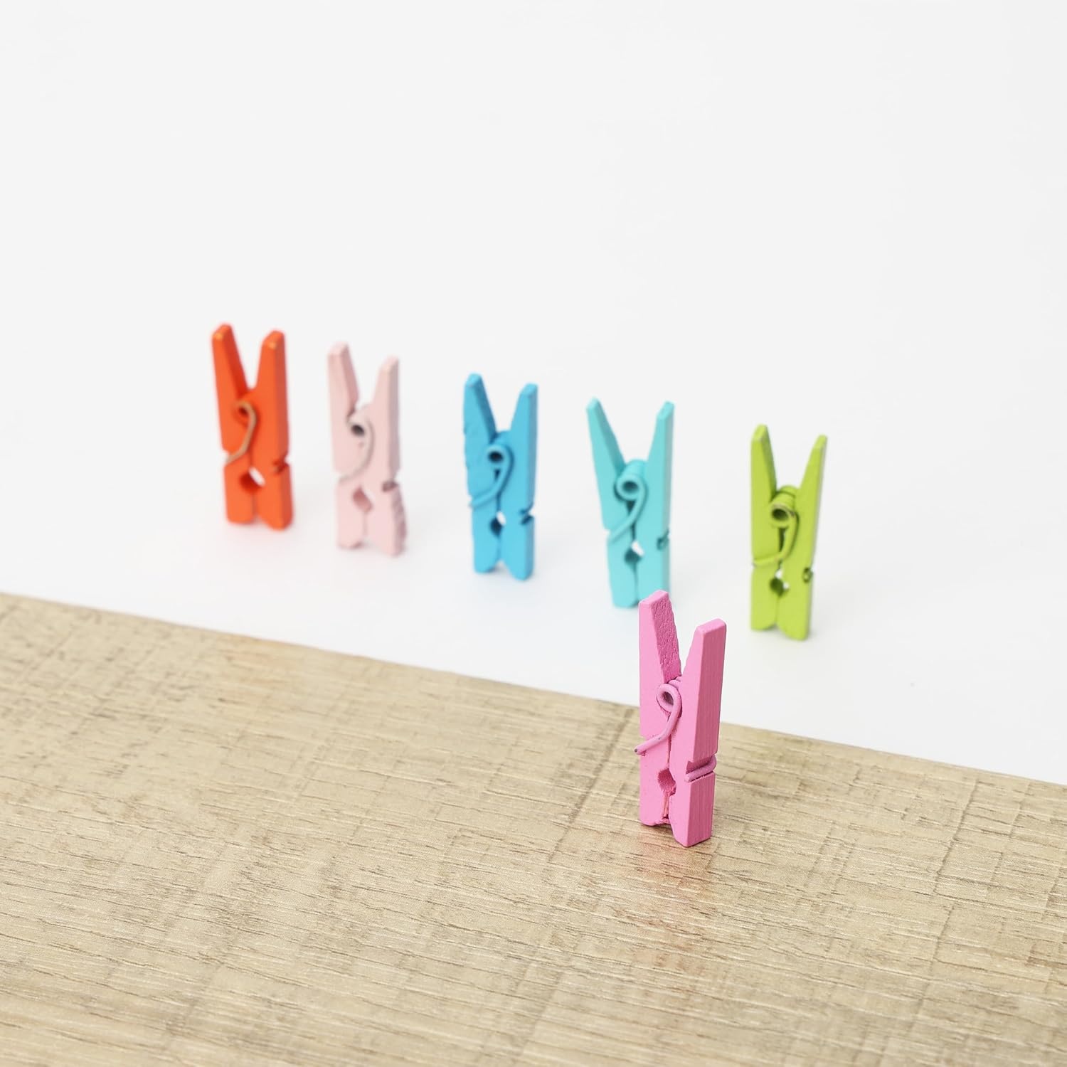 image:imageMr Pen Mini Wooden Clothes Pins for Photo 1 Inch 150 Pack  Small Clothespins with 10 Meter Jute Twine for Labeling Plants Gift Tags Tiny Crafts Photo Display DecorationAssorted Colors