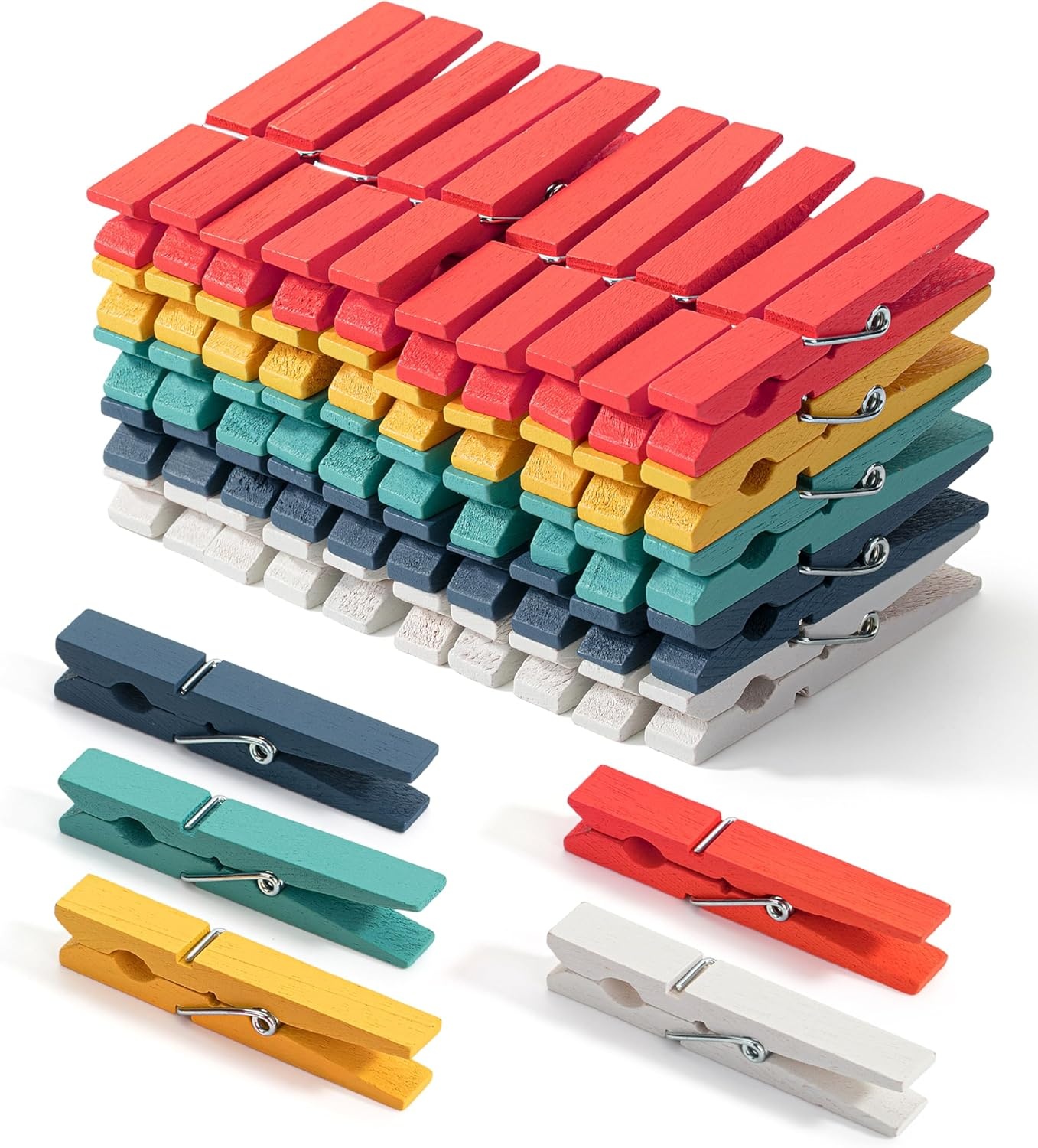 image:imageMr Pen Mini Wooden Clothes Pins for Photo 1 Inch 150 Pack  Small Clothespins with 10 Meter Jute Twine for Labeling Plants Gift Tags Tiny Crafts Photo Display DecorationAssorted Colors