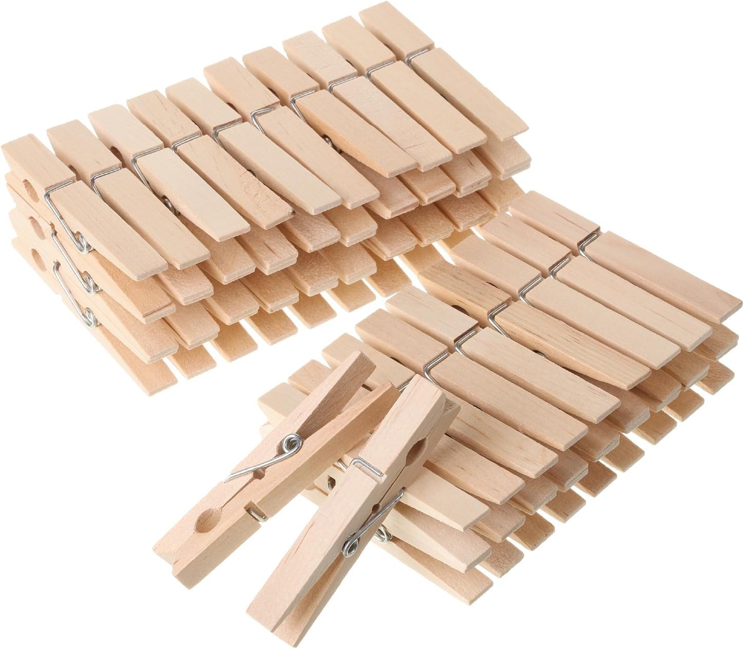 image:imageMr Pen Mini Wooden Clothes Pins for Photo 1 Inch 150 Pack  Small Clothespins with 10 Meter Jute Twine for Labeling Plants Gift Tags Tiny Crafts Photo Display DecorationWood