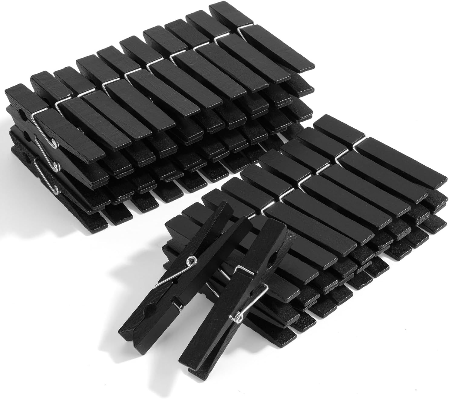 image:imageMr Pen Mini Wooden Clothes Pins for Photo 1 Inch 150 Pack  Small Clothespins with 10 Meter Jute Twine for Labeling Plants Gift Tags Tiny Crafts Photo Display DecorationBlack