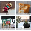 image:imageMr Pen Mini Wooden Clothes Pins for Photo 1 Inch 150 Pack  Small Clothespins with 10 Meter Jute Twine for Labeling Plants Gift Tags Tiny Crafts Photo Display DecorationWood