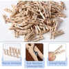 image:imageMr Pen Mini Wooden Clothes Pins for Photo 1 Inch 150 Pack  Small Clothespins with 10 Meter Jute Twine for Labeling Plants Gift Tags Tiny Crafts Photo Display DecorationWood