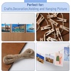 image:imageMr Pen Mini Wooden Clothes Pins for Photo 1 Inch 150 Pack  Small Clothespins with 10 Meter Jute Twine for Labeling Plants Gift Tags Tiny Crafts Photo Display DecorationWood