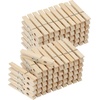 image:imageMr Pen Mini Wooden Clothes Pins for Photo 1 Inch 150 Pack  Small Clothespins with 10 Meter Jute Twine for Labeling Plants Gift Tags Tiny Crafts Photo Display DecorationWood