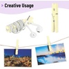 image:imageMr Pen Mini Wooden Clothes Pins for Photo 1 Inch 150 Pack  Small Clothespins with 10 Meter Jute Twine for Labeling Plants Gift Tags Tiny Crafts Photo Display DecorationBeige