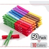 image:imageMr Pen Mini Wooden Clothes Pins for Photo 1 Inch 150 Pack  Small Clothespins with 10 Meter Jute Twine for Labeling Plants Gift Tags Tiny Crafts Photo Display DecorationBright Colors