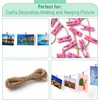 image:imageMr Pen Mini Wooden Clothes Pins for Photo 1 Inch 150 Pack  Small Clothespins with 10 Meter Jute Twine for Labeling Plants Gift Tags Tiny Crafts Photo Display DecorationPink