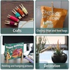 image:imageMr Pen Mini Wooden Clothes Pins for Photo 1 Inch 150 Pack  Small Clothespins with 10 Meter Jute Twine for Labeling Plants Gift Tags Tiny Crafts Photo Display DecorationWood
