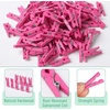 image:imageMr Pen Mini Wooden Clothes Pins for Photo 1 Inch 150 Pack  Small Clothespins with 10 Meter Jute Twine for Labeling Plants Gift Tags Tiny Crafts Photo Display DecorationPink