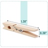image:imageMr Pen Mini Wooden Clothes Pins for Photo 1 Inch 150 Pack  Small Clothespins with 10 Meter Jute Twine for Labeling Plants Gift Tags Tiny Crafts Photo Display DecorationWood
