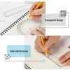 image:imageMr Pen Geometry Set 13 pcs 3 Metal Compasses Protractor 6 Ruler  45 amp 3060 Set Squares Pencils Lead Refills Sharpener amp Eraser for Math Drafting amp Classroom UseBlue