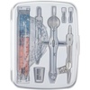 image:imageMr Pen Geometry Set 13 pcs 3 Metal Compasses Protractor 6 Ruler  45 amp 3060 Set Squares Pencils Lead Refills Sharpener amp Eraser for Math Drafting amp Classroom UseGrey