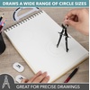 image:imageMr Pen Metal Geometry Set 9 pcs Compass 6 Protractor 12 Ruler  45 amp 3060 Set Squares Lead Refills Metal Drafting Tools for Technical Drawing Math Engineering amp Architecture
