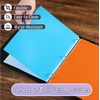 image:imageMr Pen 3 Ring Binder Dividers with Tabs 2 Sets 6 PackSet Letter Size  12 Pack Spring Colors Plastic 6 Tab Dividers for 3 Ring Binder with 12 pcs LabelsWinter