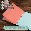 image:imageMr Pen 3 Ring Binder Dividers with Tabs 2 Sets 6 PackSet Letter Size  12 Pack Spring Colors Plastic 6 Tab Dividers for 3 Ring Binder with 12 pcs LabelsSpring