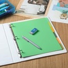 image:imageMr Pen 3 Ring Binder Dividers with Tabs 2 Sets 6 PackSet Letter Size  12 Pack Spring Colors Plastic 6 Tab Dividers for 3 Ring Binder with 12 pcs LabelsForest