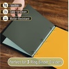 image:imageMr Pen 3 Ring Binder Dividers with Tabs 2 Sets 6 PackSet Letter Size  12 Pack Spring Colors Plastic 6 Tab Dividers for 3 Ring Binder with 12 pcs LabelsForest