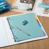 image:imageMr Pen 3 Ring Binder Dividers with Tabs 2 Sets 6 PackSet Letter Size  12 Pack Spring Colors Plastic 6 Tab Dividers for 3 Ring Binder with 12 pcs LabelsWinter