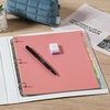 image:imageMr Pen 3 Ring Binder Dividers with Tabs 2 Sets 6 PackSet Letter Size  12 Pack Spring Colors Plastic 6 Tab Dividers for 3 Ring Binder with 12 pcs LabelsBoho