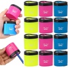 image:imageMr Pen Manual Pencil Sharpeners 12 Pack Colorful  Portable Handheld Pencil Sharpeners with SnapOn Lid for Kids School Office Home Adults Students ClassMulticolor