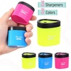 image:imageMr Pen Manual Pencil Sharpeners 12 Pack Colorful  Portable Handheld Pencil Sharpeners with SnapOn Lid for Kids School Office Home Adults Students ClassMulticolor