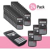 image:imageMr Pen Scientific Calculators Blue 2 Line Display Fraction and Statistics Calculator for School College and High SchoolBlack