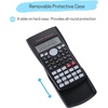 image:imageMr Pen Scientific Calculators Blue 2 Line Display Fraction and Statistics Calculator for School College and High SchoolBlack