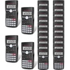 image:imageMr Pen Scientific Calculators Blue 2 Line Display Fraction and Statistics Calculator for School College and High SchoolBlack