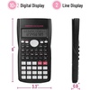 image:imageMr Pen Scientific Calculators Blue 2 Line Display Fraction and Statistics Calculator for School College and High SchoolBlack