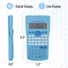 image:imageMr Pen Scientific Calculators Blue 2 Line Display Fraction and Statistics Calculator for School College and High SchoolBlue
