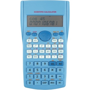 image:imageMr Pen Scientific Calculators Blue 2 Line Display Fraction and Statistics Calculator for School College and High SchoolBlue