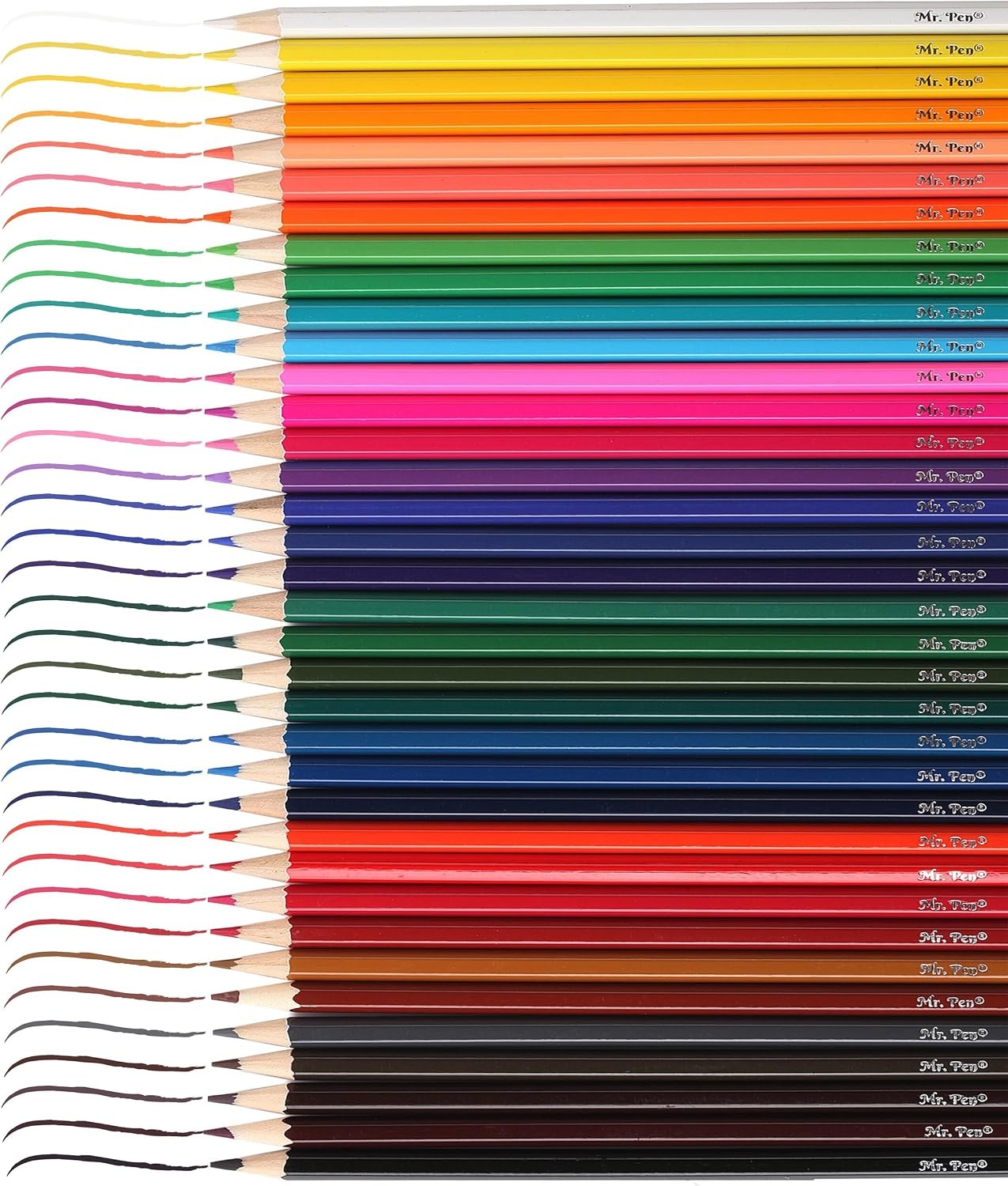 image:imageMr Pen Bulk Colored Pencils for Kids 12 ColorsSet 36 Sets Soft Core  PreSharpened Color Pencils Bulk for Adult Coloring Book Drawing Sketching Classroom Prizes Kids Party Favors1 Set