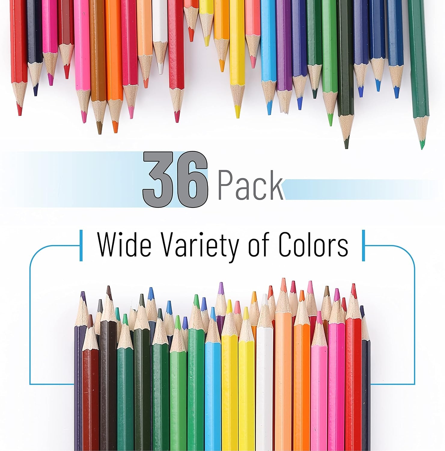 image:imageMr Pen Bulk Colored Pencils for Kids 12 ColorsSet 36 Sets Soft Core  PreSharpened Color Pencils Bulk for Adult Coloring Book Drawing Sketching Classroom Prizes Kids Party Favors1 Set