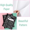 image:imageMr Pen Composition Notebooks Bulk 12 Pack Wide Ruled 600 Sheets  975 x 75 Black Marble Composition Book Notebooks for School Wide Ruled Composition Notebook Journal Notebooks12 Pack