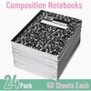 image:imageMr Pen Composition Notebooks Bulk 12 Pack Wide Ruled 600 Sheets  975 x 75 Black Marble Composition Book Notebooks for School Wide Ruled Composition Notebook Journal Notebooks24 Pack