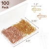 image:imageMr Pen Cross Paper Clips Bulk Gold Rose Gold amp Silver Mix 50 Pack  Bulk Bible Paper Clips Bible Study Supplies for Christian Office Journaling Papers Clip Christian Journaling SuppliesGold and Rose Gold