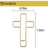 image:imageMr Pen Cross Paper Clips Bulk Gold Rose Gold amp Silver Mix 50 Pack  Bulk Bible Paper Clips Bible Study Supplies for Christian Office Journaling Papers Clip Christian Journaling SuppliesGold and Rose Gold