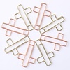 image:imageMr Pen Cross Paper Clips Bulk Gold Rose Gold amp Silver Mix 50 Pack  Bulk Bible Paper Clips Bible Study Supplies for Christian Office Journaling Papers Clip Christian Journaling SuppliesGold and Rose Gold