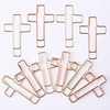 image:imageMr Pen Cross Paper Clips Bulk Gold Rose Gold amp Silver Mix 50 Pack  Bulk Bible Paper Clips Bible Study Supplies for Christian Office Journaling Papers Clip Christian Journaling SuppliesGold and Rose Gold