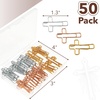 image:imageMr Pen Cross Paper Clips Bulk Gold Rose Gold amp Silver Mix 50 Pack  Bulk Bible Paper Clips Bible Study Supplies for Christian Office Journaling Papers Clip Christian Journaling SuppliesGold  Rose Gold  Silver