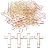 image:imageMr Pen Cross Paper Clips Bulk Gold Rose Gold amp Silver Mix 50 Pack  Bulk Bible Paper Clips Bible Study Supplies for Christian Office Journaling Papers Clip Christian Journaling SuppliesGold and Rose Gold