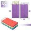 image:imageMr Pen Money Envelopes for Cash Bulk 65 x 35 200 Pack Kraft Paper  Money Envelopes for Cash BudgetingBright and Pastel Palette