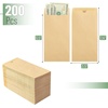 image:imageMr Pen Money Envelopes for Cash Bulk 65 x 35 200 Pack Kraft Paper  Money Envelopes for Cash BudgetingBrown